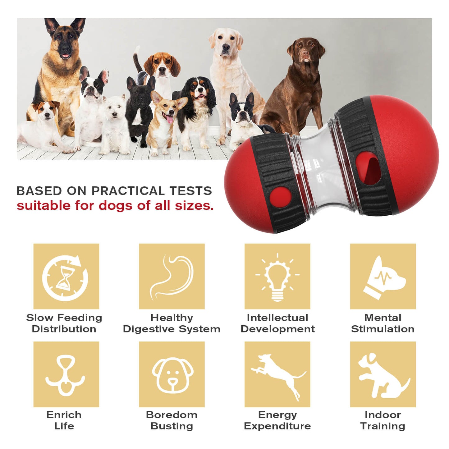 SnackQuest™ Dog Puzzle Toy - Perfect Alternative to Slow Feeder Dog Bowls
