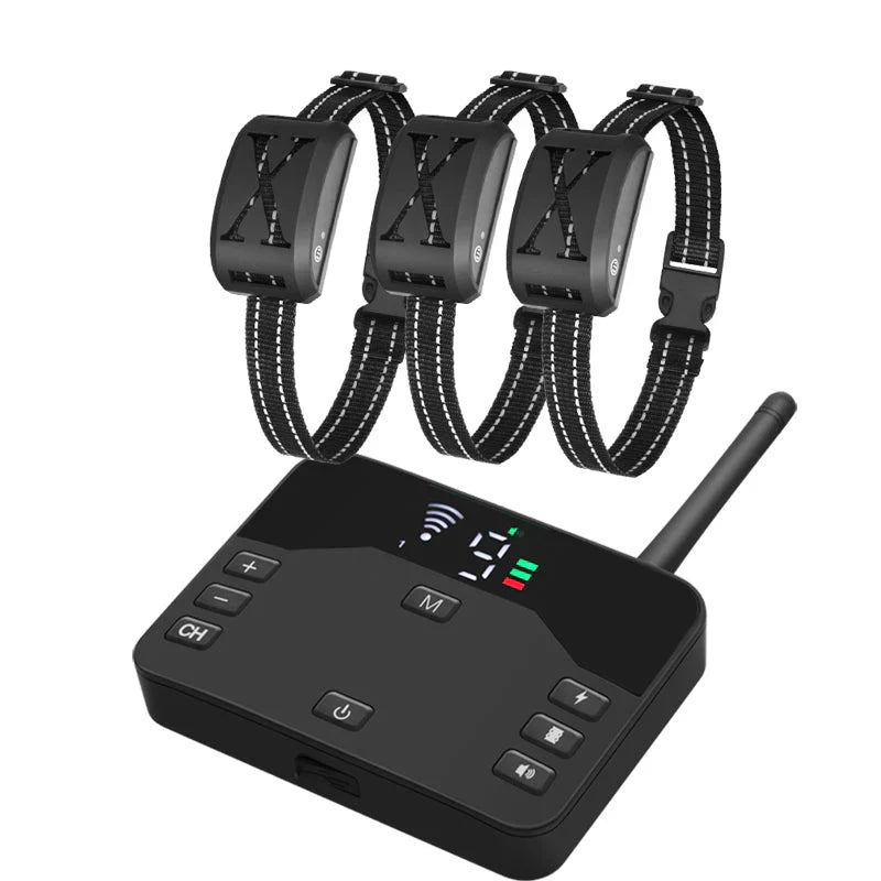 2 in 1 Wireless Dog Fence & Training Collar - User Manual