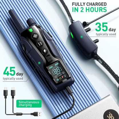 PawCommand™™ - 4000FT Remote Dog Training Collar with Flash Light