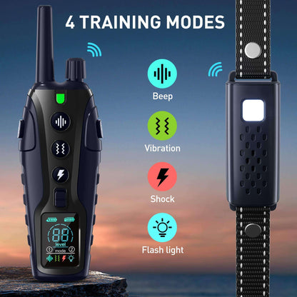 PawCommand™™ - 4000FT Remote Dog Training Collar with Flash Light