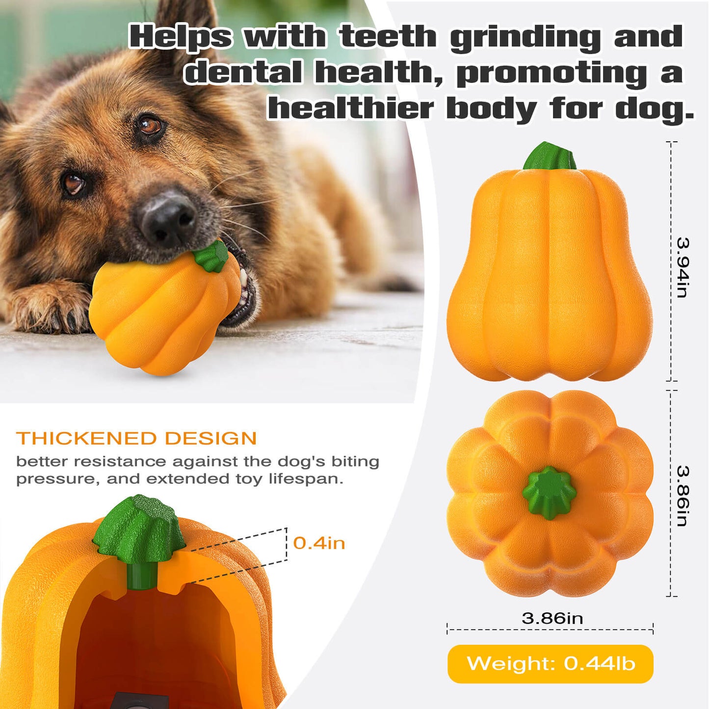 Chompkin™ - Ultimate Tough Chewer Toy