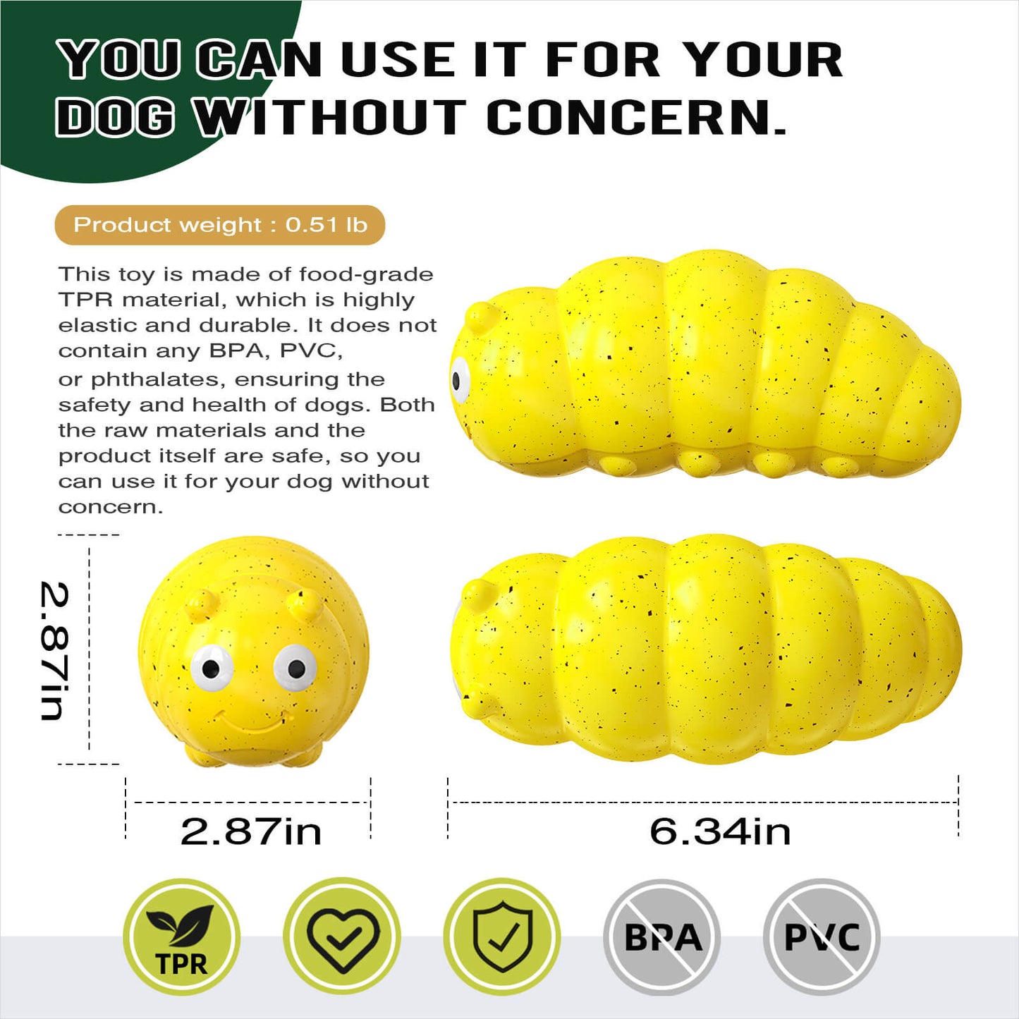Chompkin™ - Ultimate Tough Chewer Toy