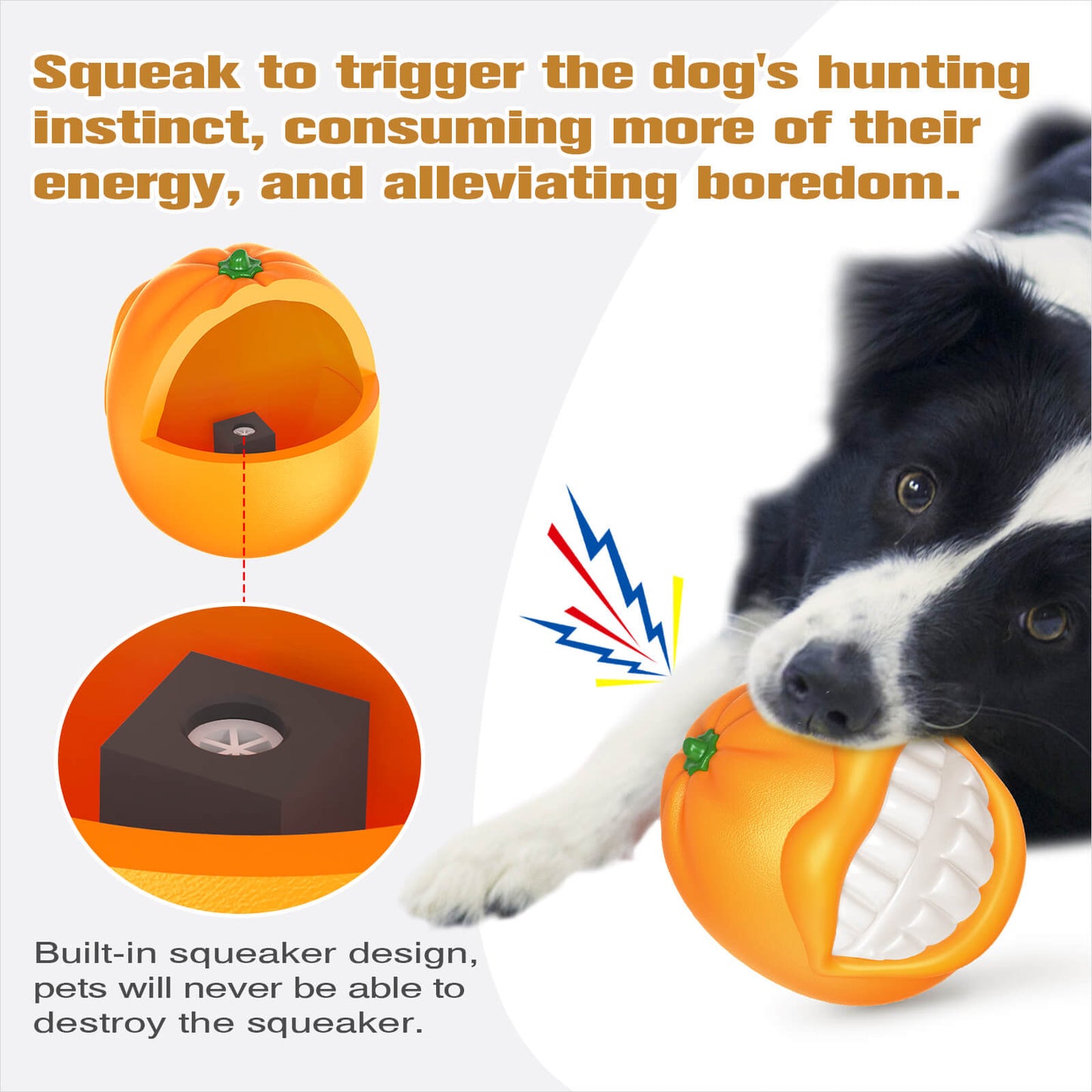 Chompkin™ - Ultimate Tough Chewer Toy