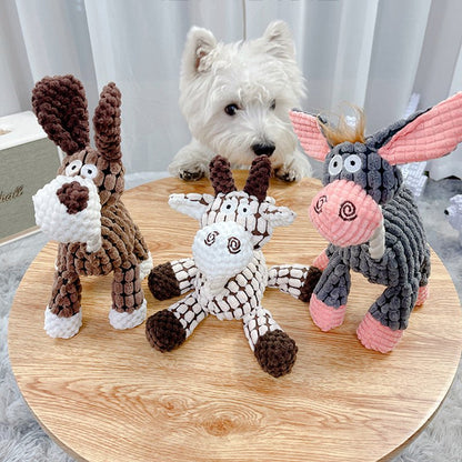 ChompDonk™ - Immortal Plush Donkey For Heavy Chewers