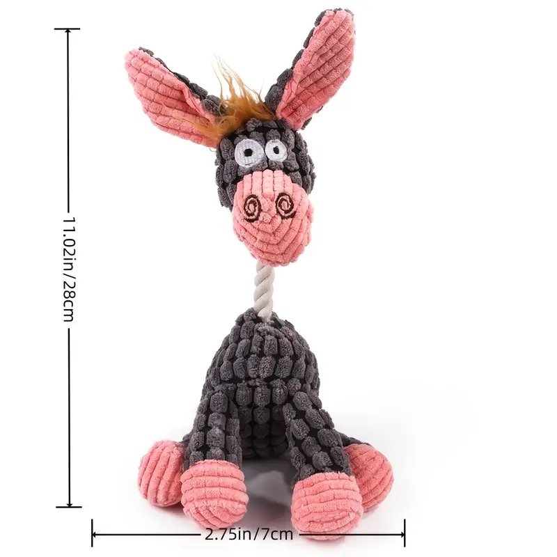 ChompDonk™ - Immortal Plush Donkey For Heavy Chewers