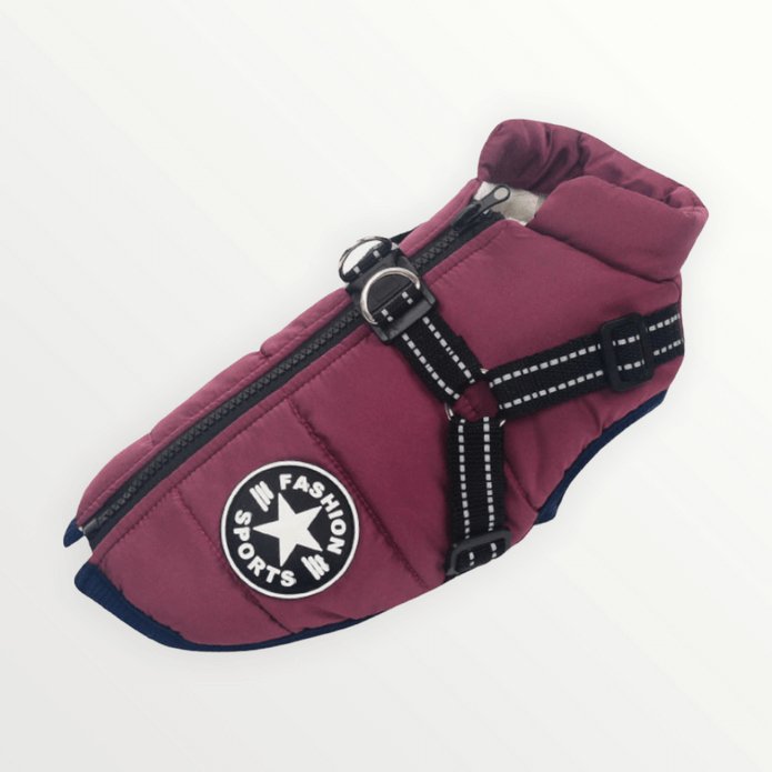 NinnaPet® - Waterproof Winter Dog Jacket with Built-in Harness
