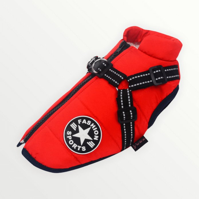 NinnaPet® - Waterproof Winter Dog Jacket with Built-in Harness