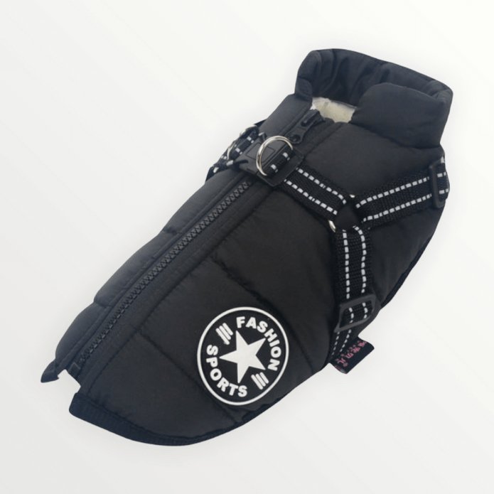 NinnaPet® - Waterproof Winter Dog Jacket with Built-in Harness